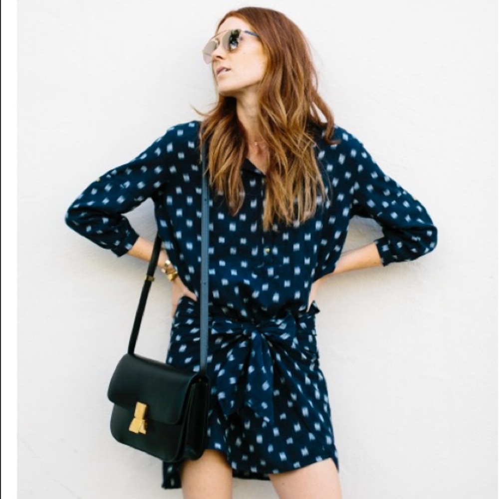 Ulla Johnson tie front Corsica dress